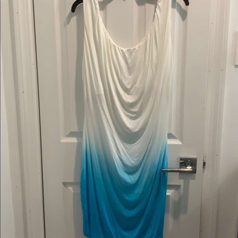 Form fitting, ombré dress!